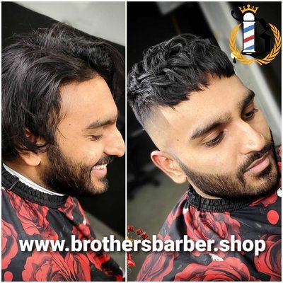 Schedule your appointment online at WWW.BROTHERSBARBER.SHOP