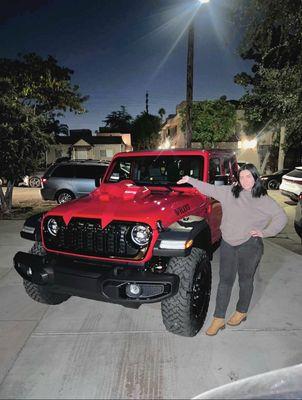 2025 Jeep Wrangler Willis 
Sold and delivered to our happy customer.
Call us for your new ride.