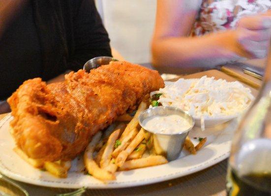 Walleye Fish and Chips