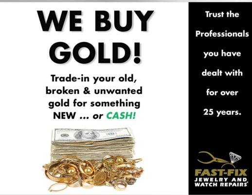 We buy gold every day