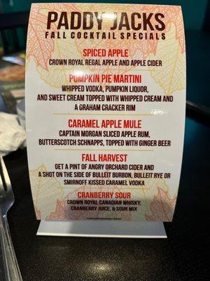 Going to try pumpkin pie martini!