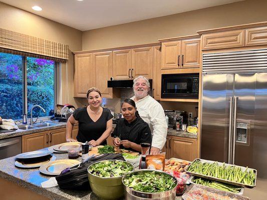 Kitchen takeover by the best team!