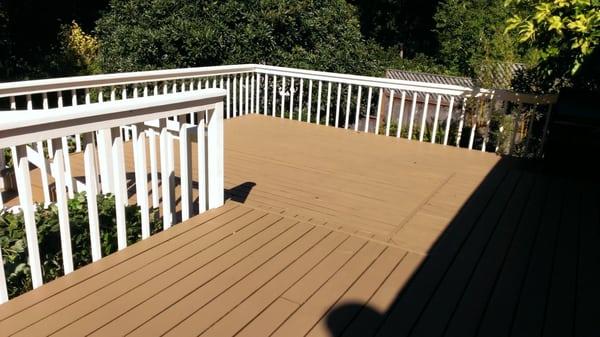 Deck Refinishing "After"