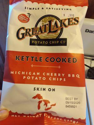 My new favorite chips!!! Available at the check out counter