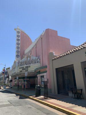 Old theater that is now a church?