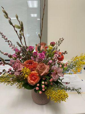 They did a wonderful bouquet for my friend's birthday. l