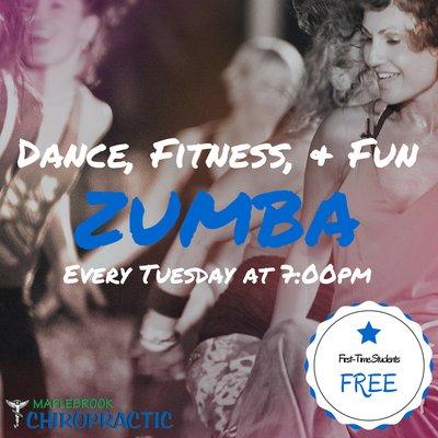 ZUMBA Dance & Fitness Every Tuesday at 7PM