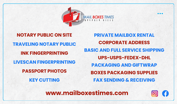 Our services offered