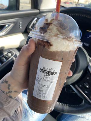 Brownie Batter Iced Latte