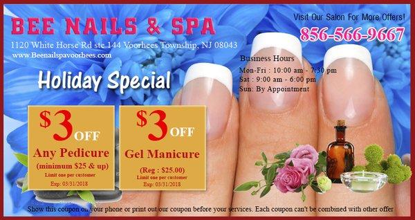 Special from Bee Nails & Spa