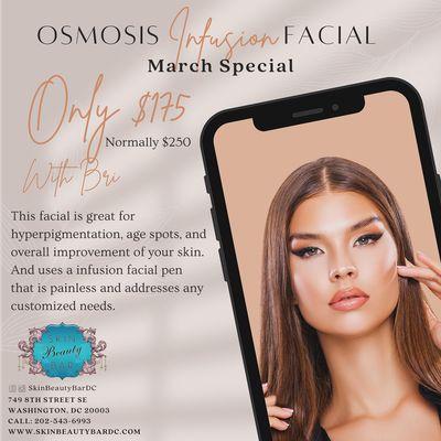 March Facial Promotion