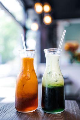 Thai Tea and Green Thai Tea