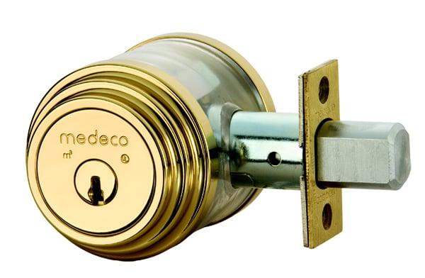 Medeco single cylinder dead bolt, Larry The Locksmith