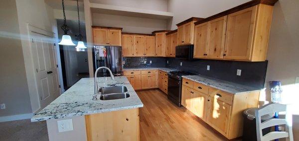 New sink, new countertops, and new backsplash
 Boise, ID