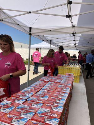 Second Harvest Food Bank Packing Event.