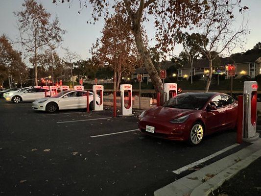 12.25.22 5pm 12 new Tesla Supercharger Stations