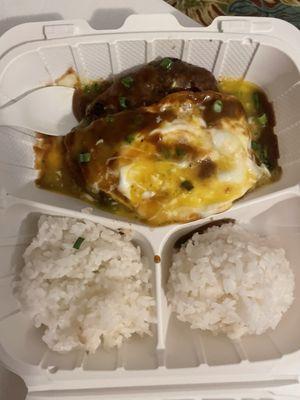 Late night eats, loco moco was delish!