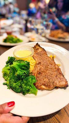 Baked Pecan Crusted Trout