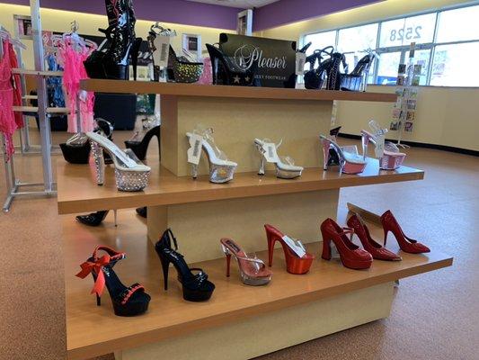 Great selection of sexy heels.