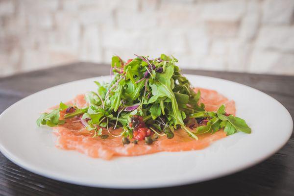 Salmon Carpaccio