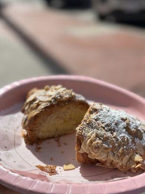 Almond croissant