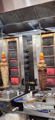 They now have real Shawarma, not the fake gyro meat.