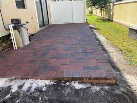 (After) Repaired Pavers from previous project from another company