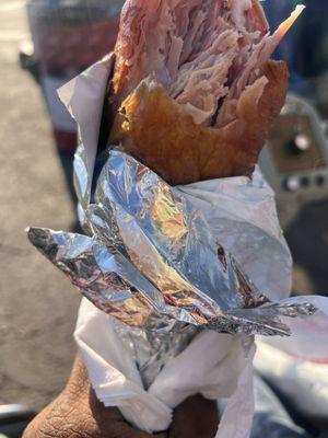 Yummy turkey leg