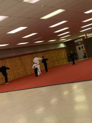 Dojo floor