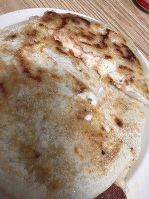 Pupusas De Queso Con Chicharron