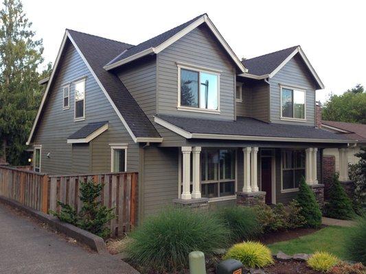 Exterior Paint and James Hardie Siding Repair