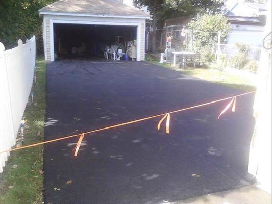 Blacktop / Asphalt Driveway Installed