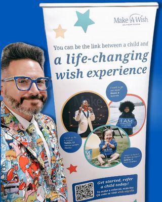 Magic Jack is a preferred entertainer with Make-a-Wish, South Florida! Yay!