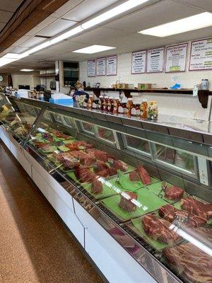 Wide range of fresh meats