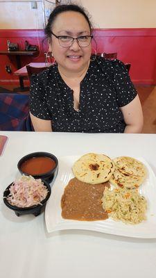 My own Yummy Pupusas! Delicious! :))