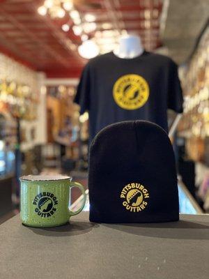 New merch at Pittsburgh Guitars!