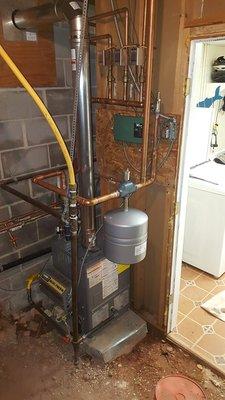 Larkspur Boiler Replacement. Sometimes replacement has more value than multiple repairs.