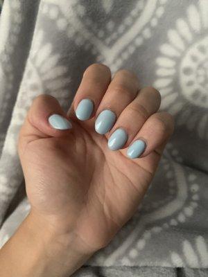 solid light blue