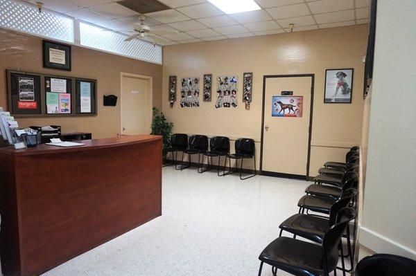 Front Desk/ Lobby Area