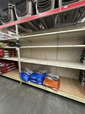 Diamond dog food section