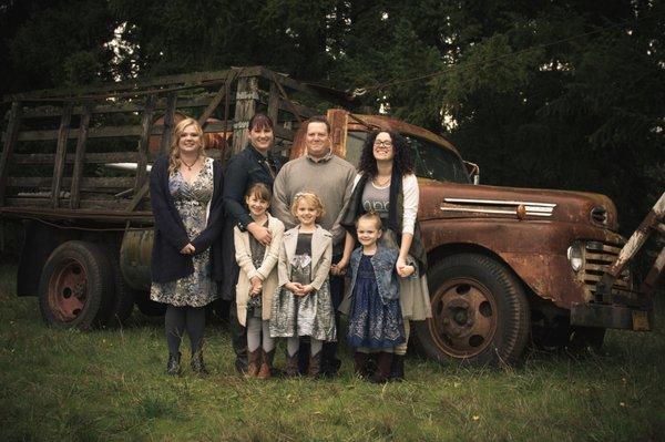 Owner Eric Matz and family