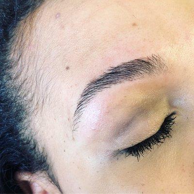 Brow Shaping, No Fill.