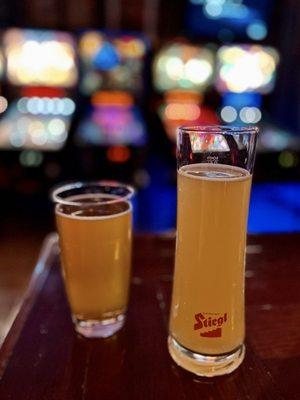 Craft beer and Stiegl Radler