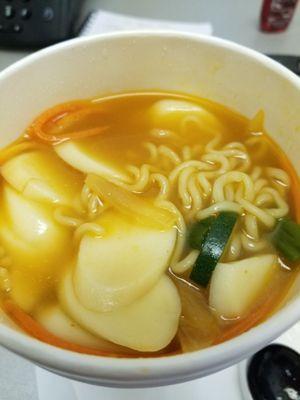 Fish cake ramen