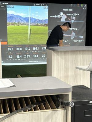 Virtual driving range