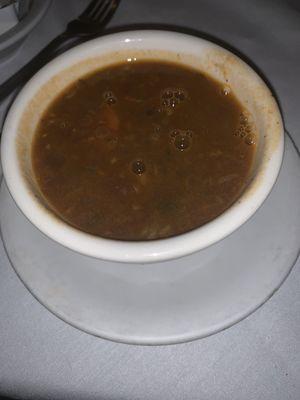 Lentil soup