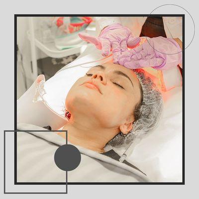 Facials help keep skin clean and healthy. During facial treatments we are cleaning.