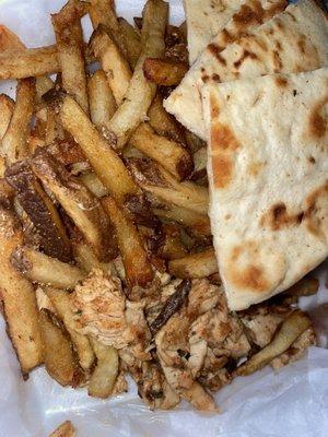 Chicken Souvlaki Platter