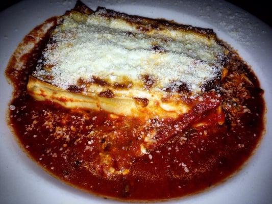 Lasagna -- one of the best I've had