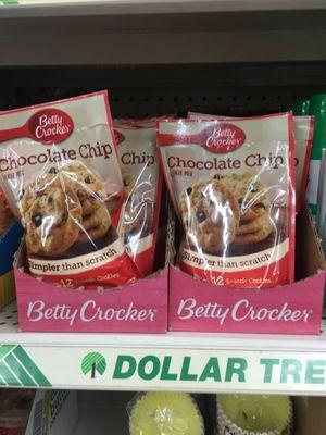 Betty Crocker chocolate chip cookie mix